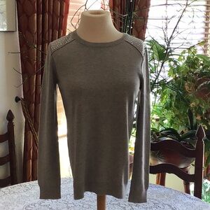 Michael Kors long sleeve grey sweater.